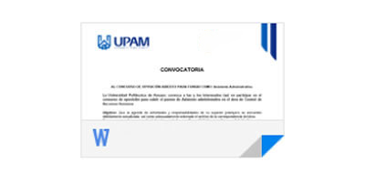 Convocatoria Cafetería